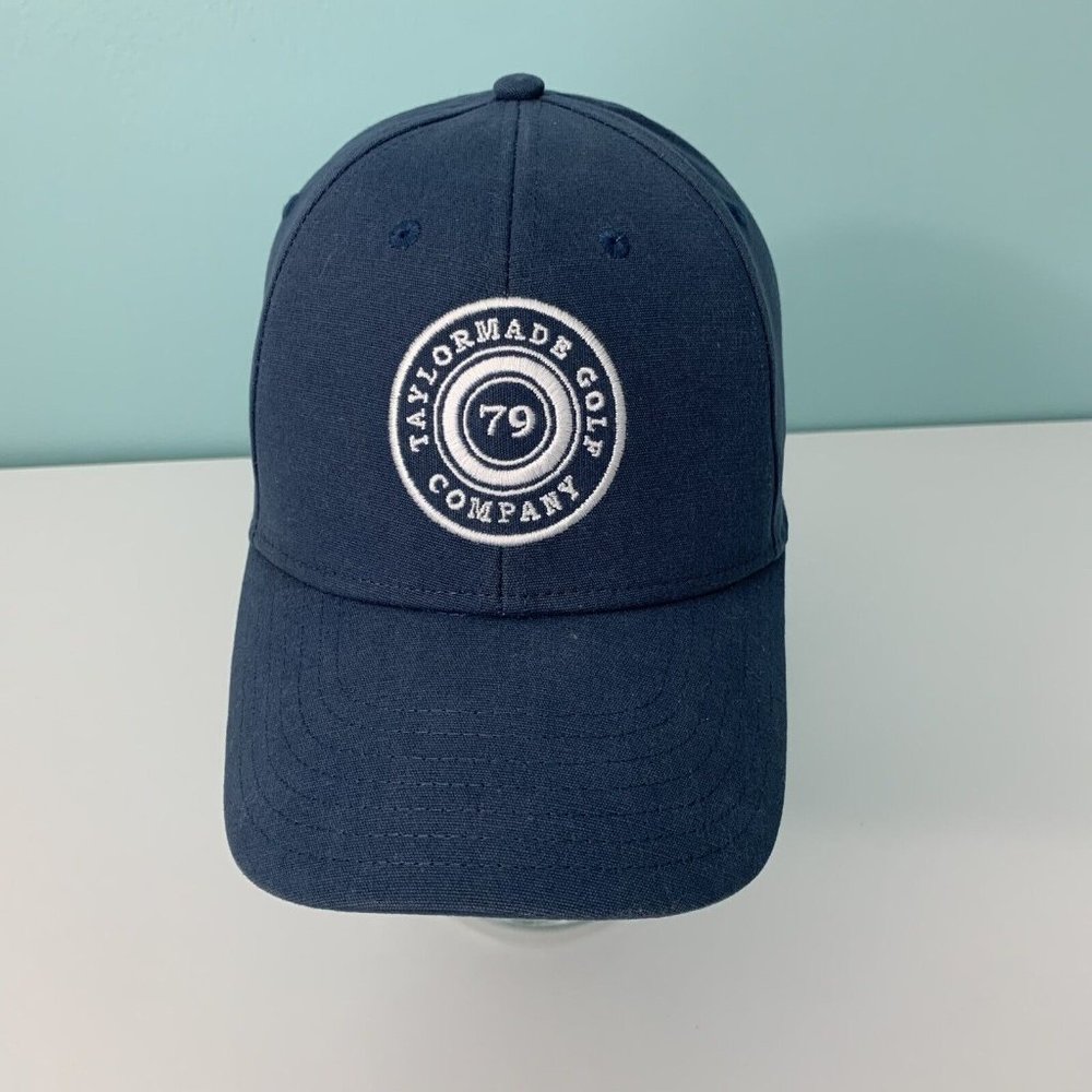 TaylorMade Lifestyle Low Crown Snapback 2020 Golf Hat - Blue/White Circle Logo